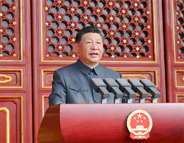 纪念中国人民抗日战争暨世界反法西斯战争胜利80周年大会在京隆重举行天安门广场举行盛大阅兵仪式   习近平发表重要讲话并检阅受阅部队